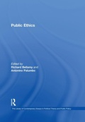 Cover: Public Ethics - Routledge