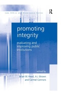 Cover: Promoting Integrity - Routledge