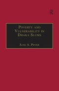 Cover: Poverty and Vulnerability in Dhaka Slums - Routledge