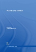Cover: Parents and Children - Routledge
