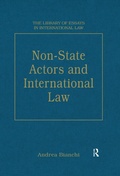 Cover: Non-State Actors and International Law - Routledge
