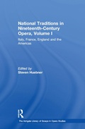 Cover: National Traditions in Nineteenth-Century Opera, Volume I - Routledge