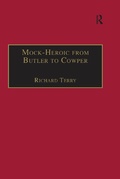 Cover: Mock-Heroic from Butler to Cowper - Routledge