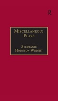 Cover: Miscellaneous Plays - Routledge