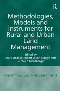 Enlarge image Cover: Methodologies, Models and Instruments for Rural and Urban Land Management - Routledge
