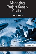 Cover: Managing Project Supply Chains - Routledge