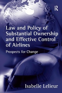 Abbildung von: Law and Policy of Substantial Ownership and Effective Control of Airlines - Routledge
