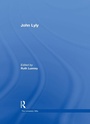 Cover: John Lyly - Routledge