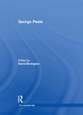 Cover: George Peele - Routledge