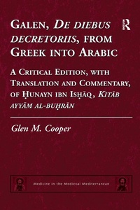 Abbildung von: Galen, De diebus decretoriis, from Greek into Arabic - Routledge