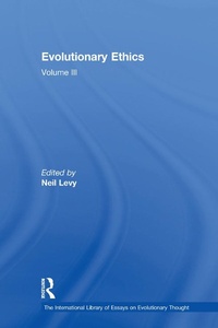 Enlarge image Cover: Evolutionary Ethics - Routledge