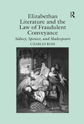 Cover: Elizabethan Literature and the Law of Fraudulent Conveyance - Routledge