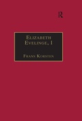 Cover: Elizabeth Evelinge, I - Routledge