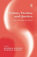 Cover: Crime, Victims and Justice - Routledge