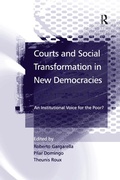 Cover: Courts and Social Transformation in New Democracies - Routledge