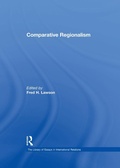 Cover: Comparative Regionalism - Routledge