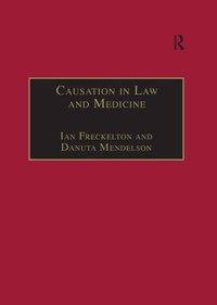 Abbildung von: Causation in Law and Medicine - Routledge