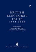 Abbildung von: British Electoral Facts 1832-2006 - Routledge