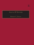 Cover: Alicia D'Anvers - Routledge