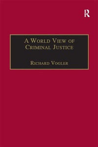 Abbildung von: A World View of Criminal Justice - Routledge