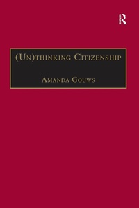 Enlarge image Cover: (Un)thinking Citizenship - Routledge