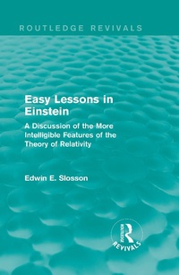 Abbildung von: Routledge Revivals: Easy Lessons in Einstein (1922) - Routledge