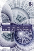 Cover: The Essentials of Managing Programmes - Routledge