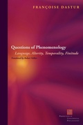 Cover: Questions of Phenomenology - Fordham University Press
