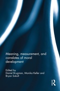 Cover: Meaning, measurement, and correlates of moral development - Routledge