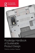 Cover: Routledge Handbook of Sustainable Product Design - Routledge