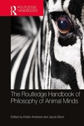 Cover: The Routledge Handbook of Philosophy of Animal Minds - Routledge