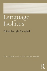 Abbildung von: Language Isolates - Routledge