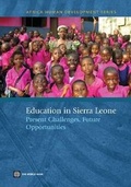 Cover: Education in Sierra Leone - World Bank Publications
