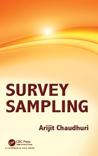 Enlarge image Cover: Survey Sampling - Chapman & Hall/CRC