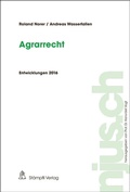 Cover: Agrarrecht - St&auml;mpfli Verlag