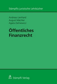 Abbildung von: Öffentliches Finanzrecht - Stämpfli Verlag