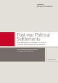 Cover: Post-war Political Settlements - Berghof Foundation