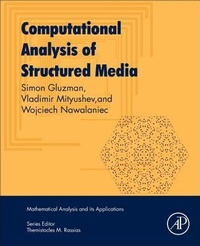 Bild vergrößern Bild: Computational Analysis of Structured Media - Academic Press