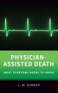 Cover: Physician-Assisted Death - Oxford University Press Inc