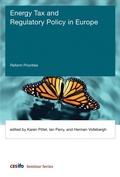 Cover: Energy Tax and Regulatory Policy in Europe - MIT Press