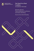 Cover: The Final-Over-Final Condition: Volume 76 - MIT Press