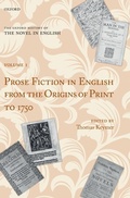 Cover: The Oxford History of the Novel in English - Oxford University Press
