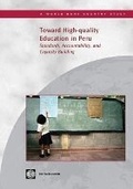 Cover: Toward High-Quality Education in Peru - World Bank Publications