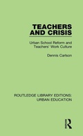 Cover: Teachers and Crisis - Routledge