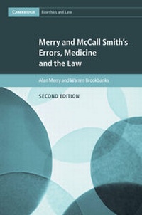 Abbildung von: Merry and McCall Smith's Errors, Medicine and the Law - Cambridge University Press
