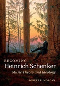 Cover: Becoming Heinrich Schenker - Cambridge University Press