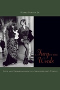 Cover: A Fury in the Words - Fordham University Press