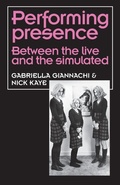Cover: Performing Presence - Manchester University Press