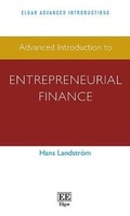 Cover: Advanced Introduction to Entrepreneurial Finance - Edward Elgar Publishing
