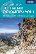 Cover: Via Ferratas of the Italian Dolomites Volume 1 - Cicerone Press